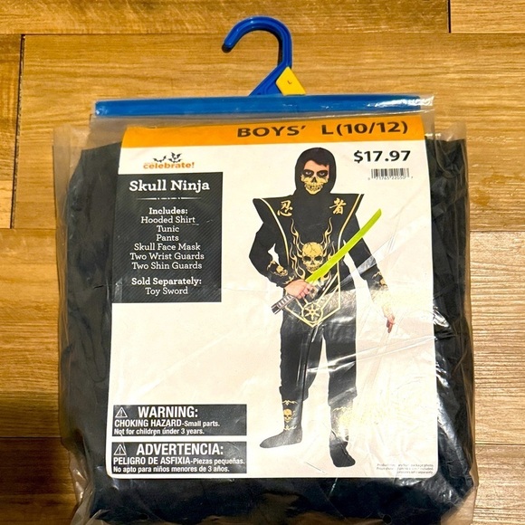 Other - Skull Ninja Halloween Costumes Size Boys’ Large ( 10/12 )